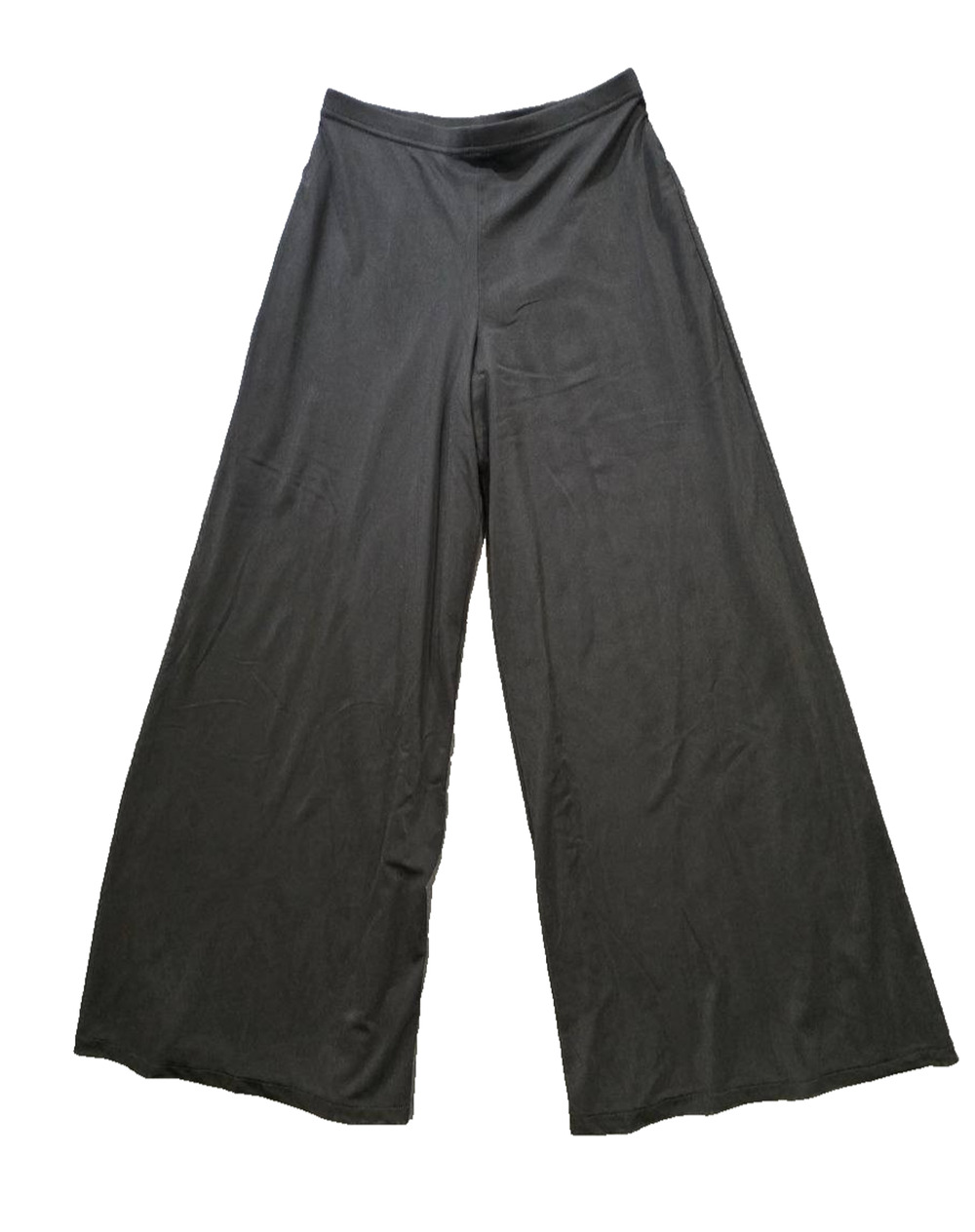 Tadashi Shoji Pants Womens Black Stretch mesh wide leg Flared XS A010212